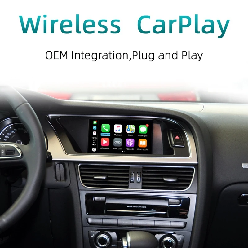 Автомобильный беспроводной приёмник Carplay Android Auto Interface Box для смартфона приемник