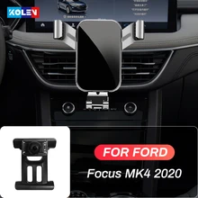 Car Mobile Phone Holder For Ford Focus MK4 2020 Gravity Stand Auto Air Vent Mount Bracket Snap-type Navigation Stand Accessories Car Mobile Phone Holder For Ford Focus MK4 2020 Gravity Stand Auto Air Vent Mount Bracket Snap-type Navigation Stand Accessories