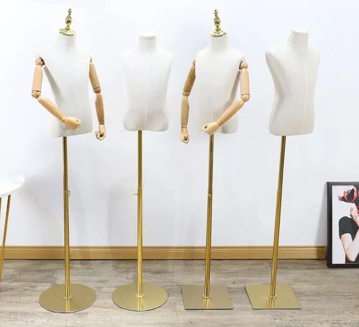 От 1 до 2 лет Детские модели в полустиле реквизит детская одежда Золотой Железный