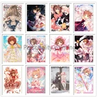 Алмазная живопись 5d сделай сам, мультяшное аниме Волшебная карта, Постер сакуры, сакуры, мозаика, вышивка крестиком, домашний декор