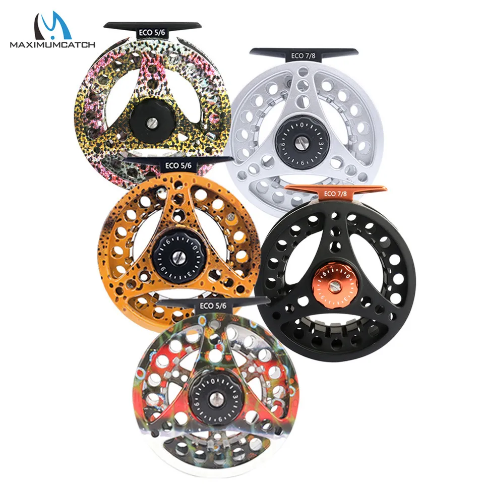 Maximumcatch High Quality ECO 2/3/4/5/6/7/8WT Fly Reel Large