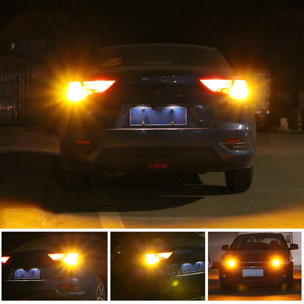 2x СВЕТОДИОДНЫЕ указатели поворота WY21W 7440A Canbus для Nissan 350Z GTR Juke Leaf Tiida X-Trail T31 T32 Teana