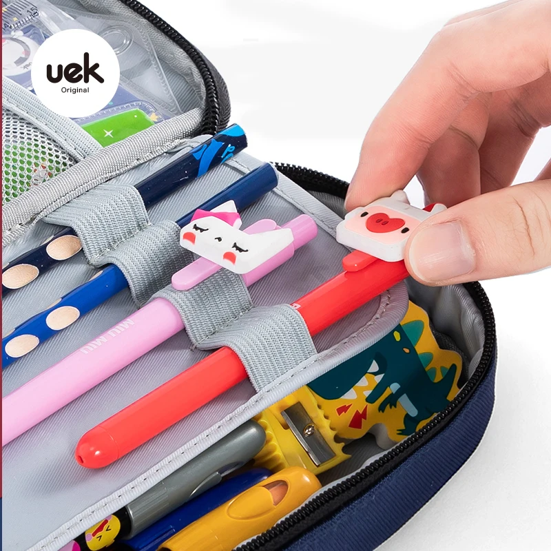 Чехол для карандашей Uek в британском стиле Большой Вместительный чехол из ткани
