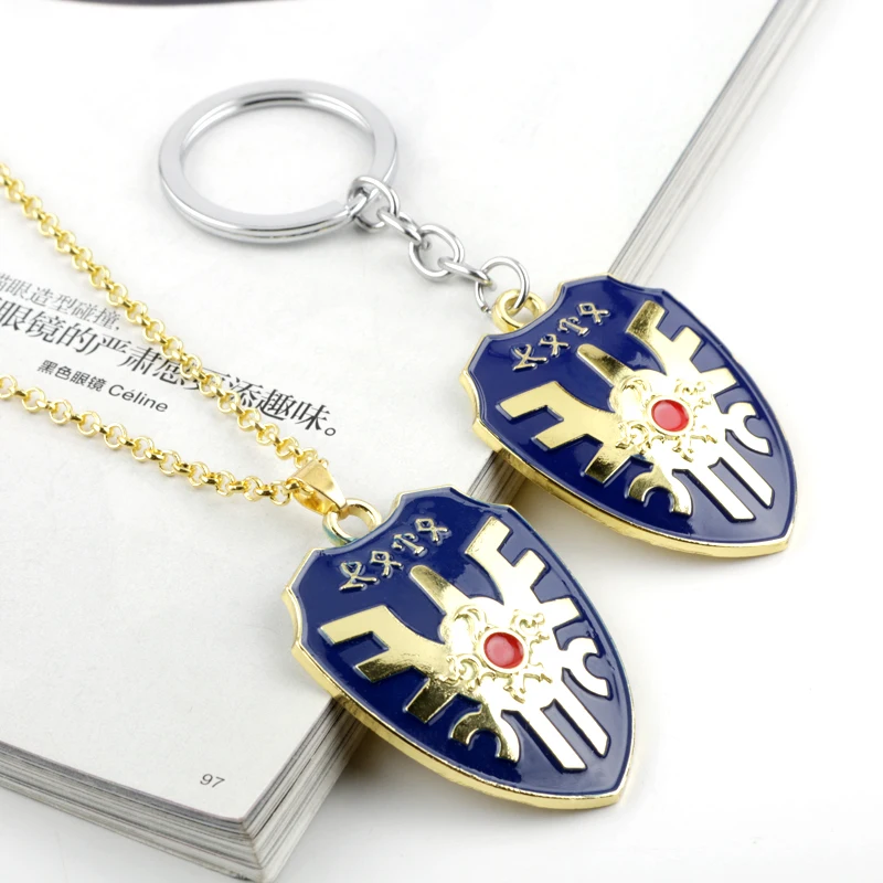 Ожерелье с подвеской изображением аниме-ролевой игры воина/квеста/Kuesuto