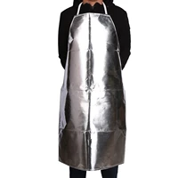 welding equipment welder heat insulation protection cow leather apron aluminum foil and cotton cloth 70x100cm workplace safety