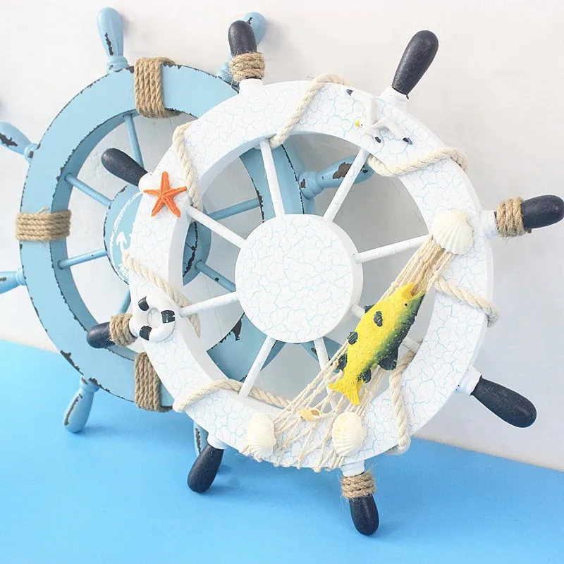 Домашний декор Средиземноморский стиль креативный дом трещины 28 см лодка