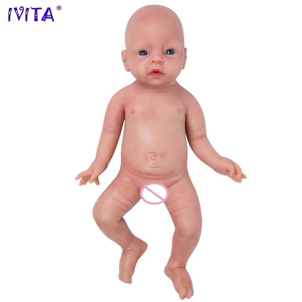 IVITA WG1506 51 см(20 дюймов) 3,2 кг силиконовая Возрожденный ребёнок реалистичные малыш реалистичные Bebe раннего образования деревянная игрушка имитация для детей