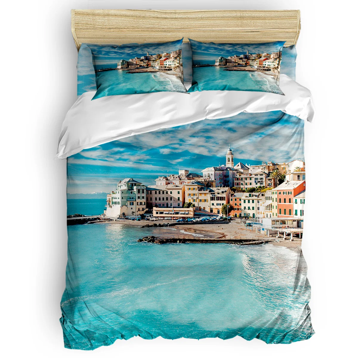 Набор пододеяльников для рыбалки 2/3/26 шт Комплект постельного белья простыня