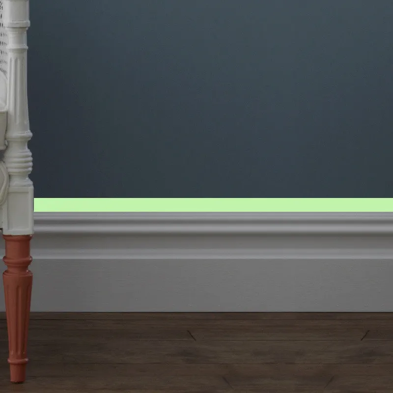 Luminous Band Baseboard Wall Sticker Living Room Bedroom Eco-friendly Home Decoration Decal Glow In The Dark DIY Strip Stickers | Дом и сад