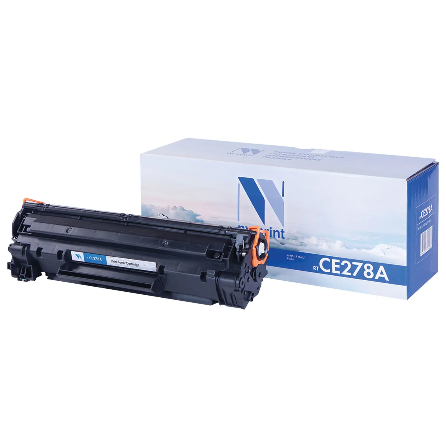 Картридж лазерный NV PRINT (NV-CE278A) для HP LaserJet P1566/1606DN ресурс 2100 стр. | Компьютеры и офис