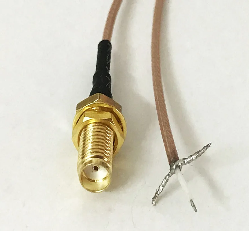50 шт. SMA женский RF разъем адаптера коаксиальный кабель RG178 20 см