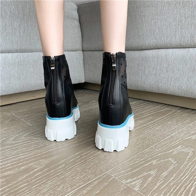 Ботильоны женские на платформе и высоком каблуке розовые 43 цвета | Обувь