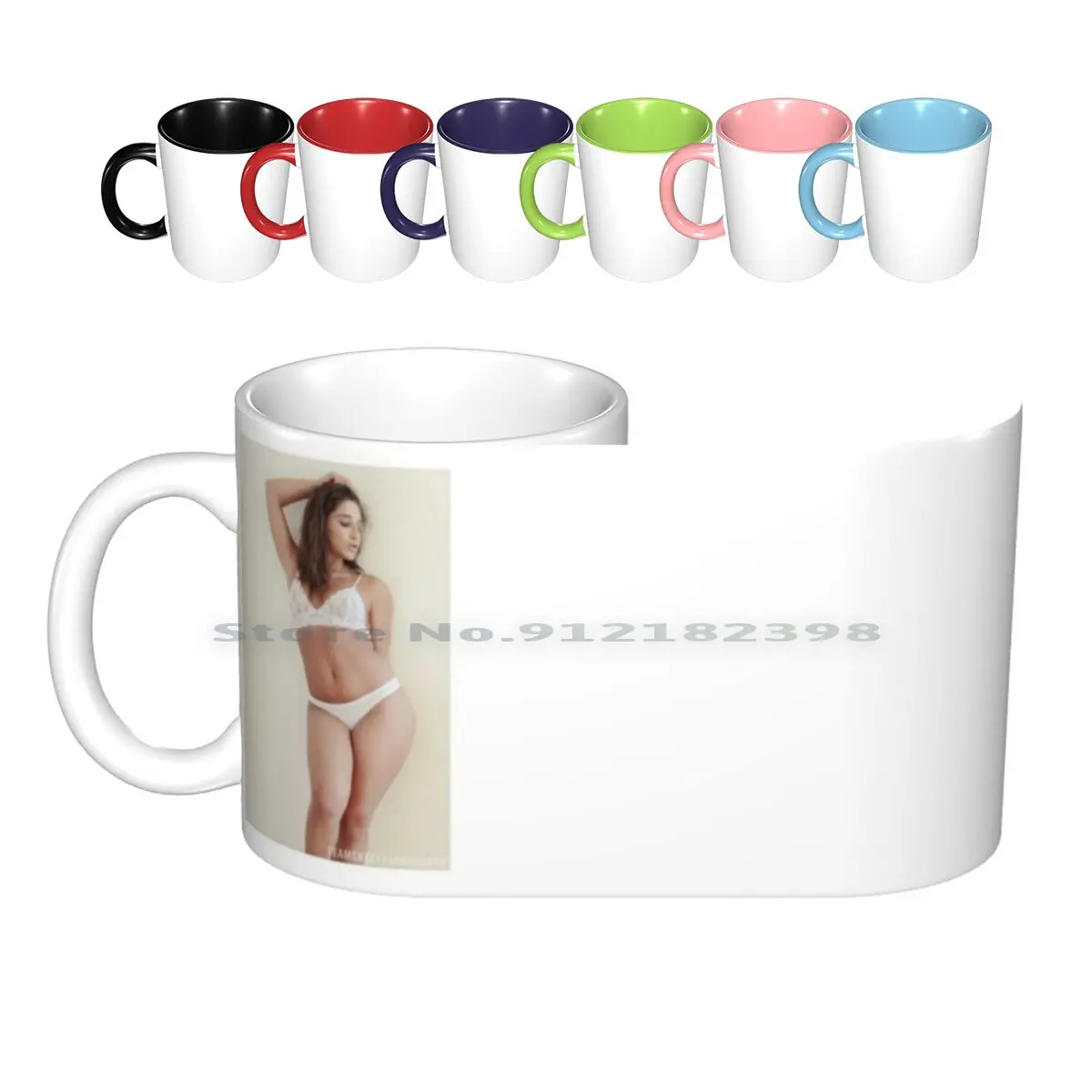 

Abella опасные керамические кружки, кофейные чашки, кружка для молока, чая, кружка Abella, опасность Xxx, ребенок, сексуальная горячая модель Thicc бед...