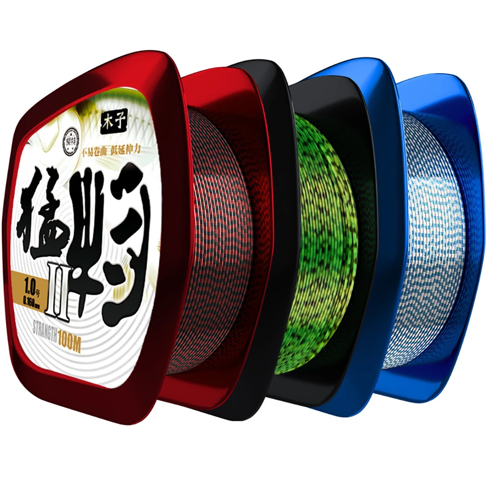 Леска рыболовная пятнистая нейлоновая 100 м/50 м | Спорт и развлечения