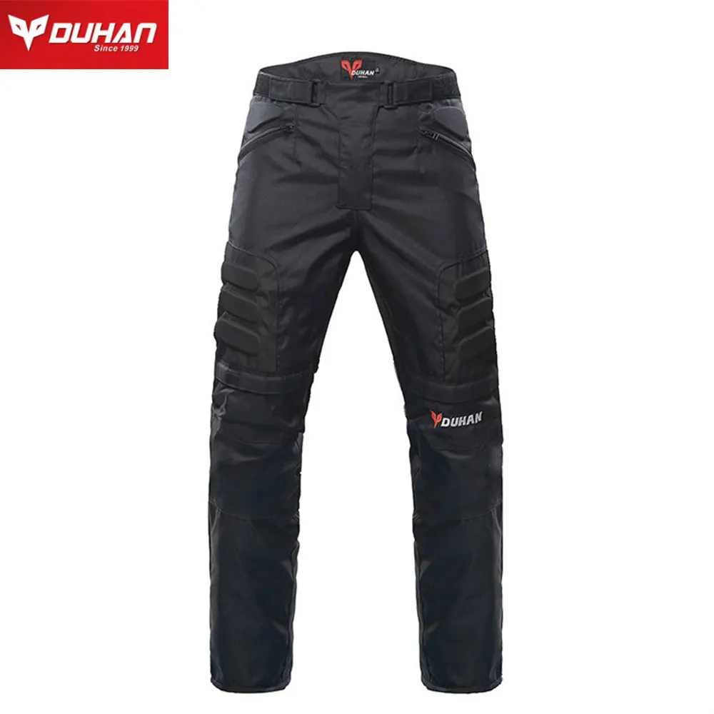 DUHAN Motorcycle Winter Long Pants Motocross Trousers Cycling Pants Off Road Racing Clothing Wear Resistant Protective Gear Men