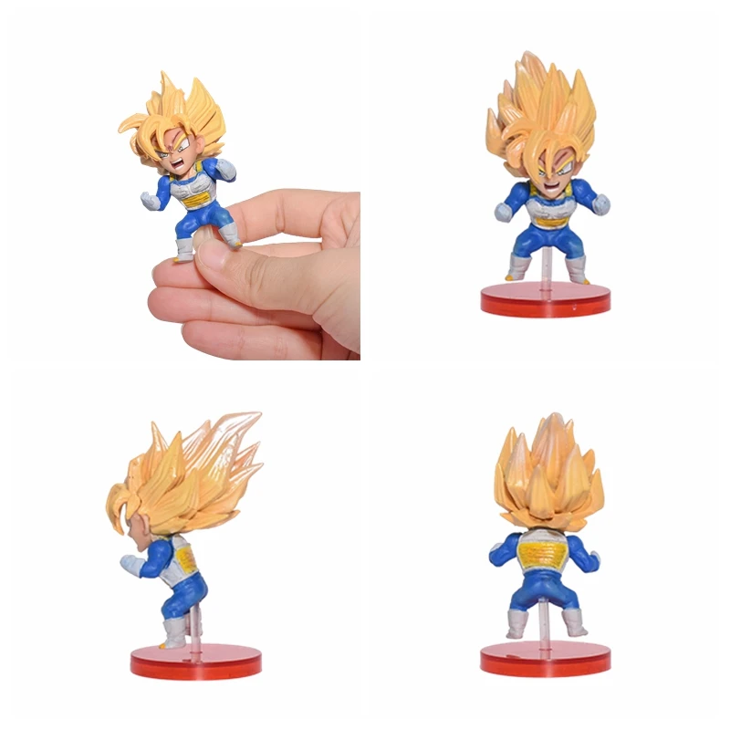 8 стилей Драконий жемчуг Z Goku Вегета Готен ствол мобильный Evolve Q Ver. Экшн-фигурка