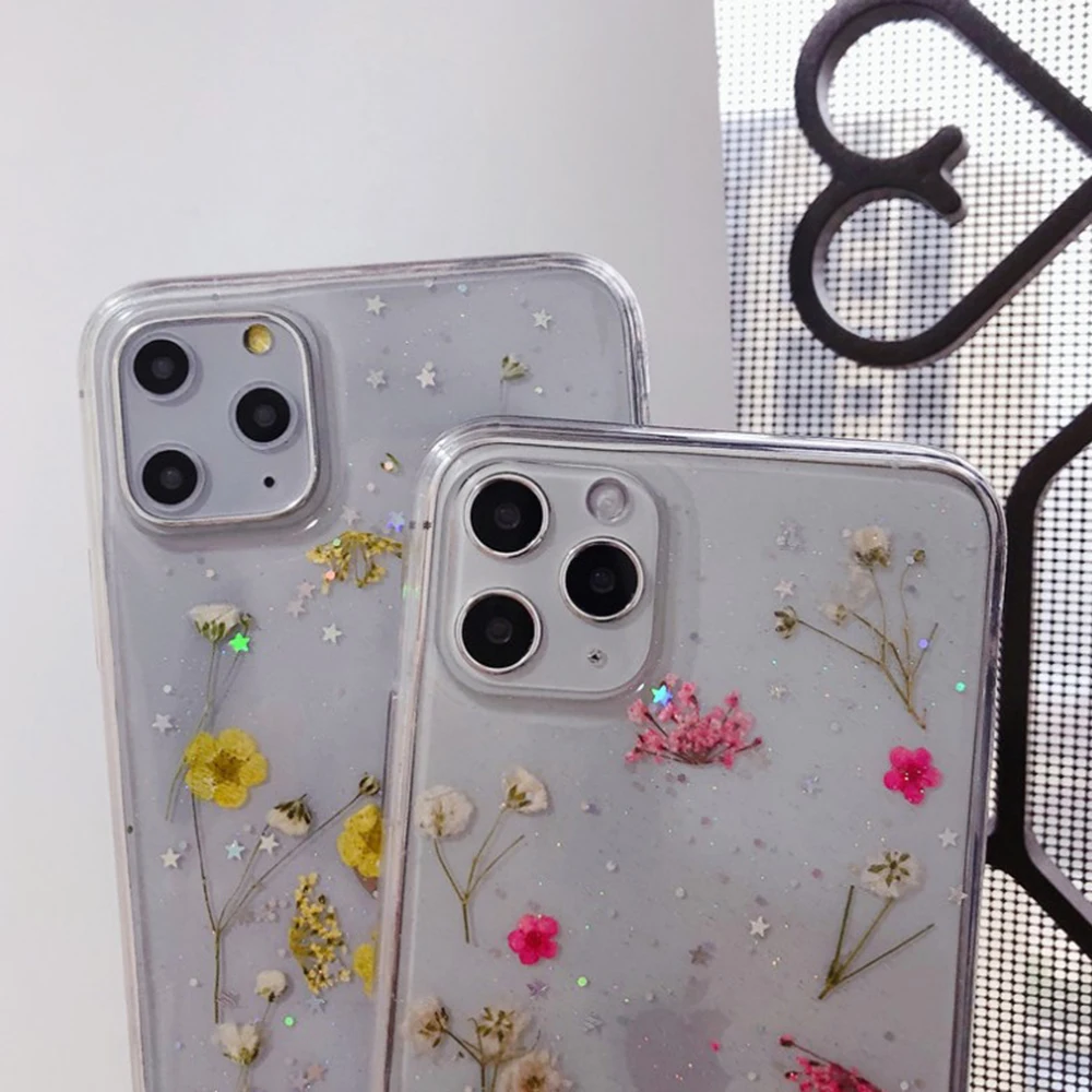 Прозрачный блестящий розовый Силиконовый чехол для iPhone 11 Pro 7 8 6 6S Plus X XR XS Max |