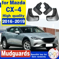 4pcs oe styled car mud flaps for mazda cx 4 cx 4 2016 2019mudflaps splash guards mud flap mudguards fender 2017 mudguards fender