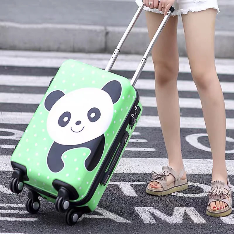 Чемодан на колесиках для мужчин и женщин мультяшный милый чемодан с паролем