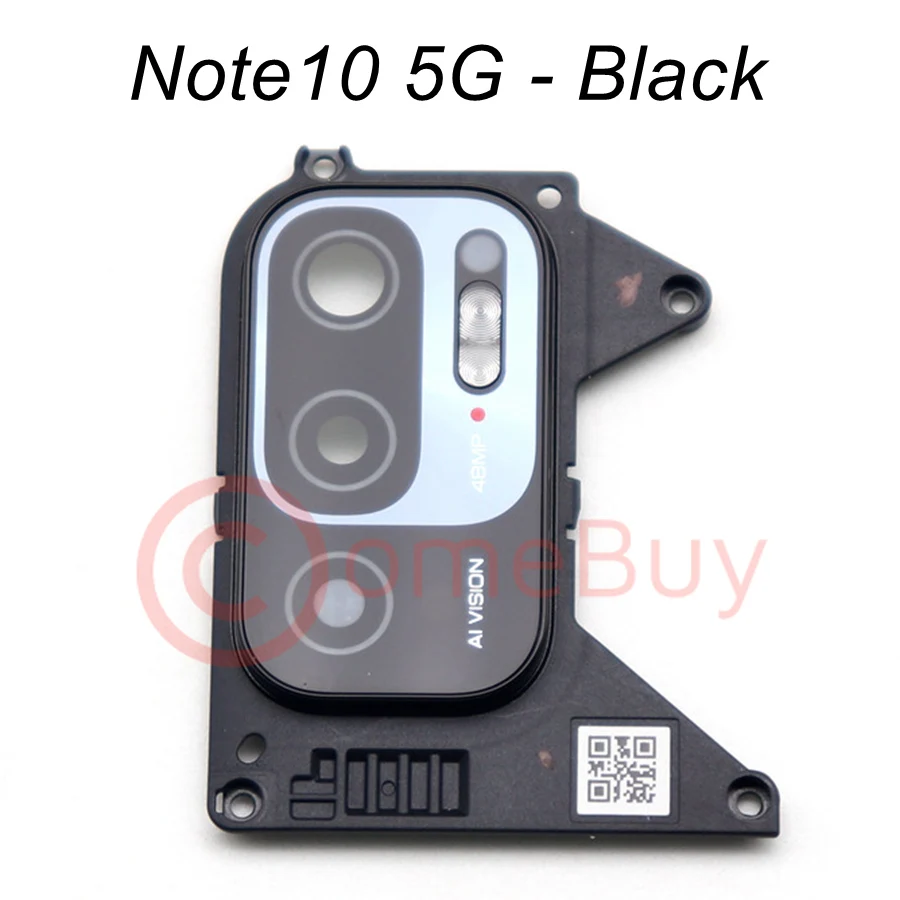 Для Xiaomi Redmi Note 10 5G задняя камера стекло объектив с рамкой держатель рамка Замена