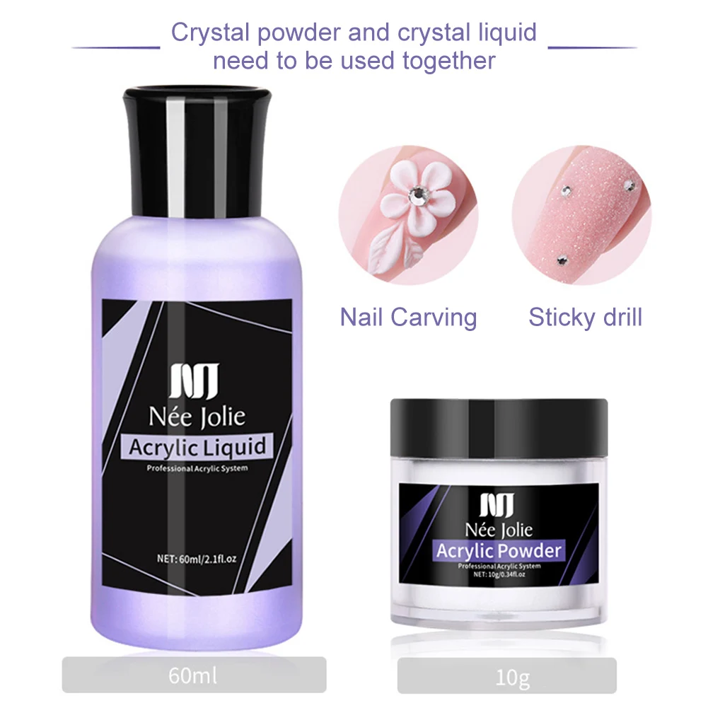

20ml/60ml Professional Nail Liquid Monomer Acrylic Nail Liquid Liquid Monomer For Nail Extensions False Nails Manicuring Carving