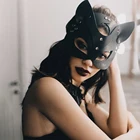 Порно маска головы плетка БДСМ бондаж, подвеска с масштабным котенком, удерживающие из искусственной кожи ремень Хэллоуин маска ролевая игра секс-игрушка для Косплэй игры сексигрушки,секс,игрушки для взрослых18