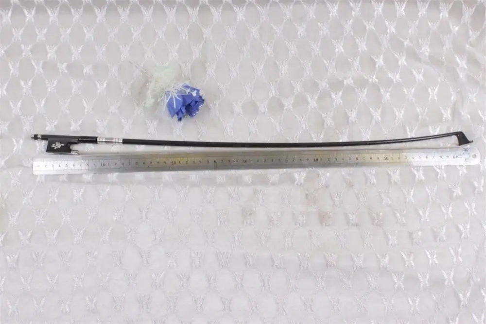 1/2 Скрипка Лук углеродное волокно прямой сладкий звук заранее processial конский