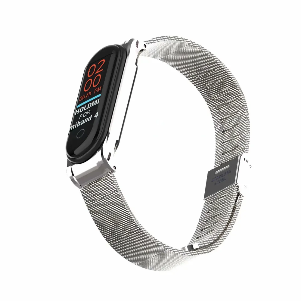 Браслет подходит как для Xiaomi Band 4, так и для 3 браслетов с металлическим браслетом Smartband Xiomi Xaiomi Xiami Xaomi Xaiomy