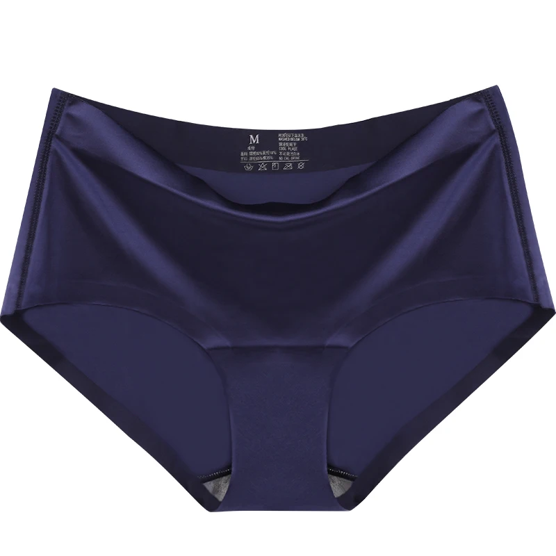 

Hot Ice Sale Ice Silk Quick Dry One Piece Women Seamless Large Plus Size Sexy Panties Briefs Underwear