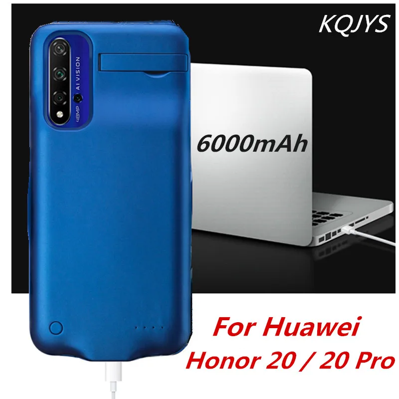 

KQJYS 6000mAh Portable Power Bank Battery Charger Cases for Huawei Honor 20 Battery Charging Case for Honor 20 Pro Battery Case