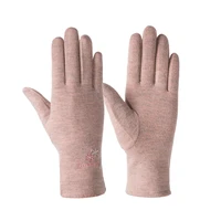 bm3056 new women winter keep warm touch screen thin section gloves single layer plus velvet inside female elegant soft gloves