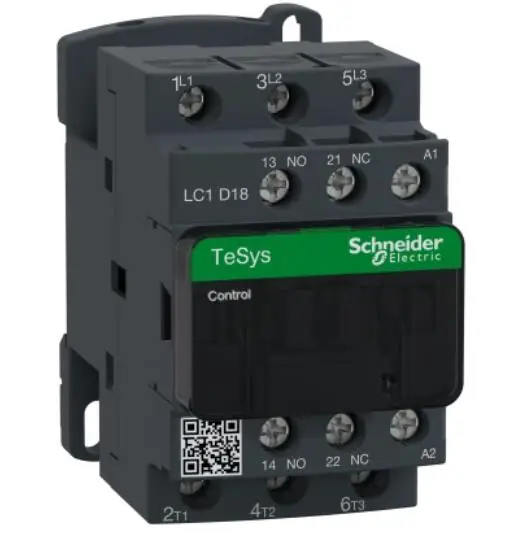 Контактор лифта LC1D18M7 TeSys Deca - 3P(3 NO) AC-3 = 440 В 18 А 220