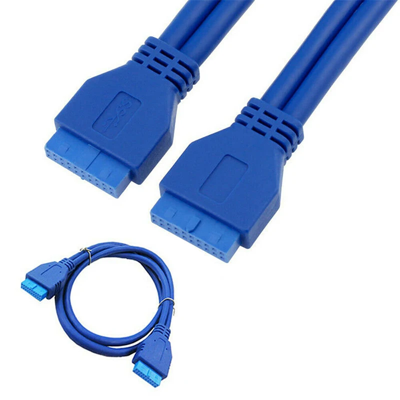 USB 3 0 20pin гнездовой разъем к женскому удлинительному кабелю Superspeed для материнской