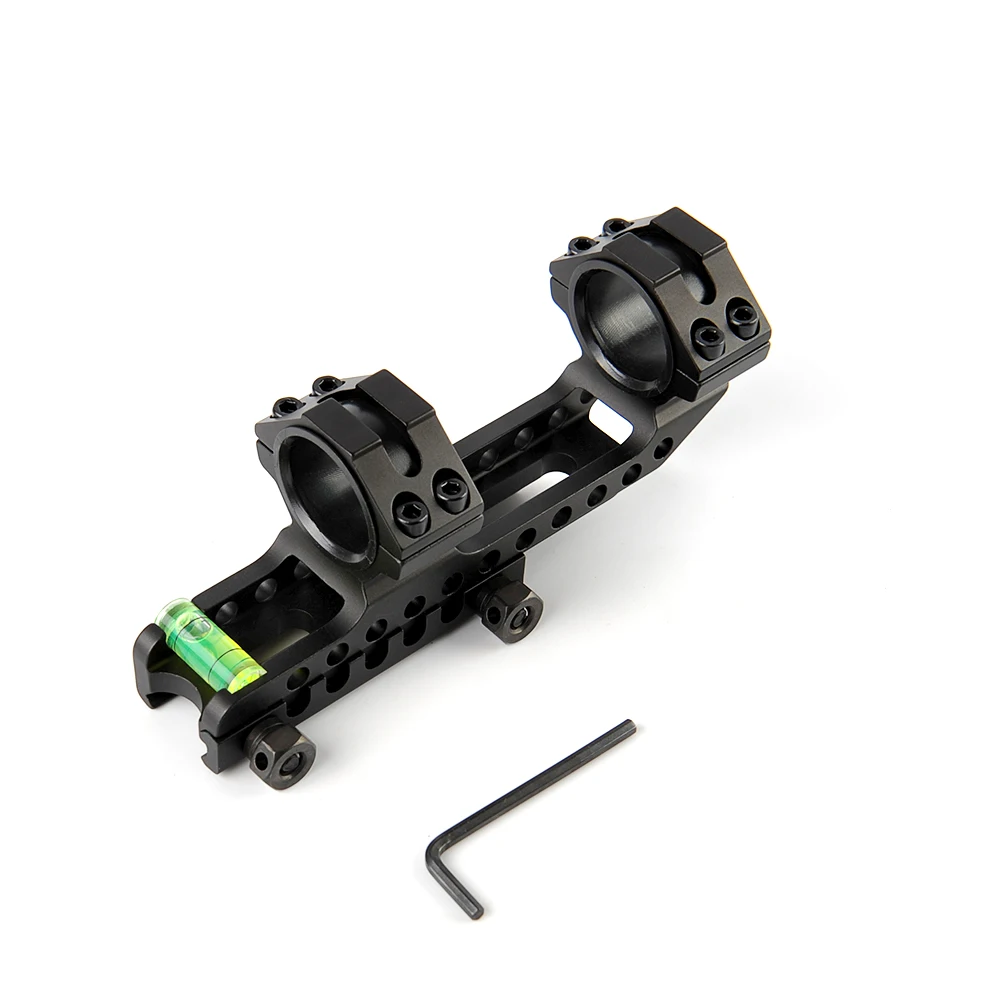 

25.4/30mm Scope Mount with Spirit Bubble Level Suit 20mm Picatinny Weaver Rail Accessory for Hunting