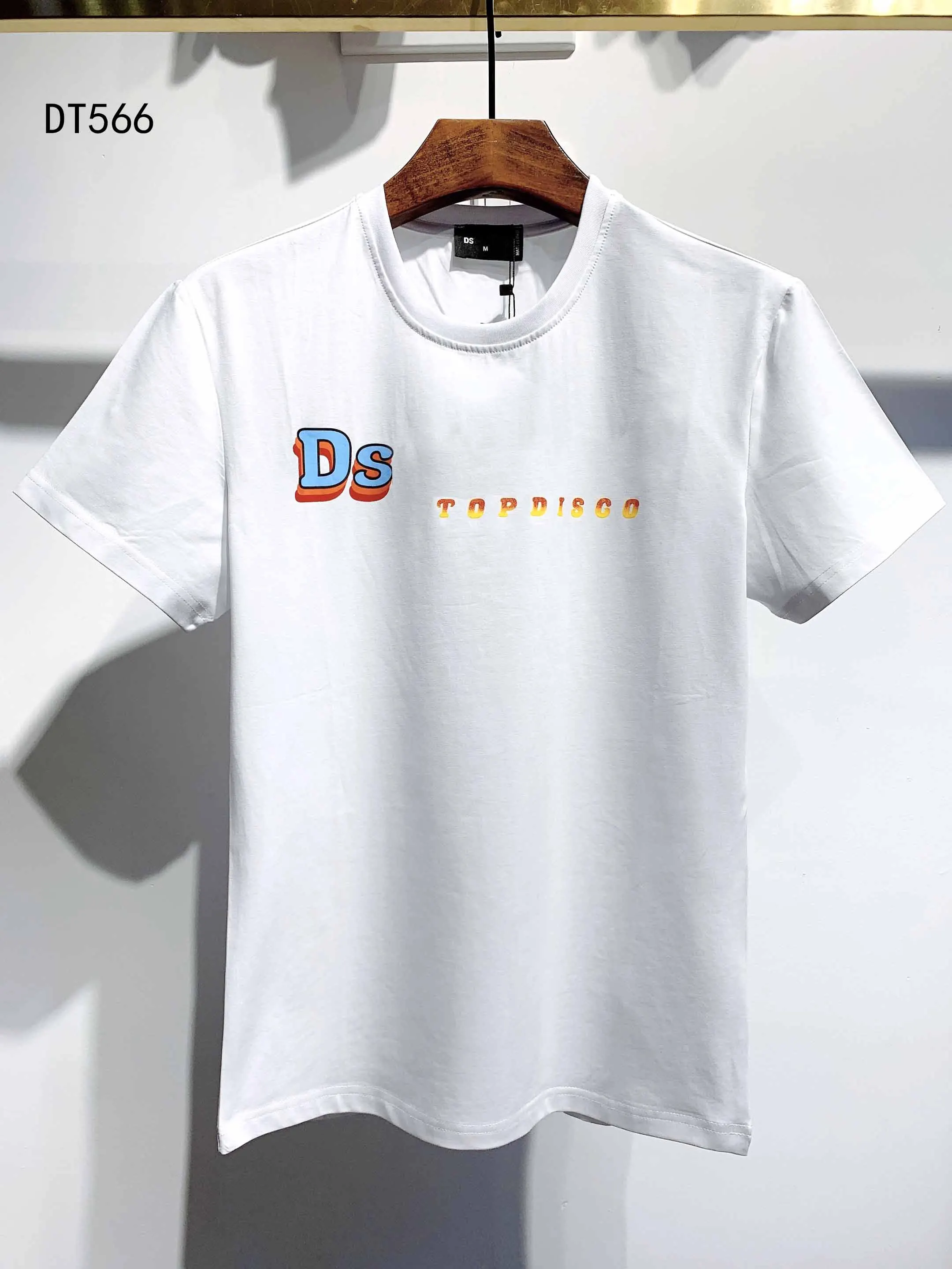 Новая DSQ Футболка с принтом кленового листа унисекс Повседневная летняя модная