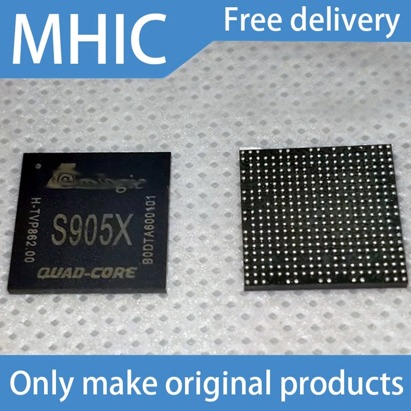 1 шт. ~ 10 шт./лот новый оригинальный S905X чип BGA плоская панель master chip | Бытовая