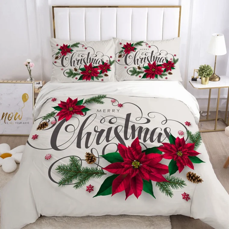 

Duvet Cover Set EUR UK size Cartoon Bedding Sets for Kids Baby Children Blanket Quilt Cover Bed Linings Christmas Santa Claus