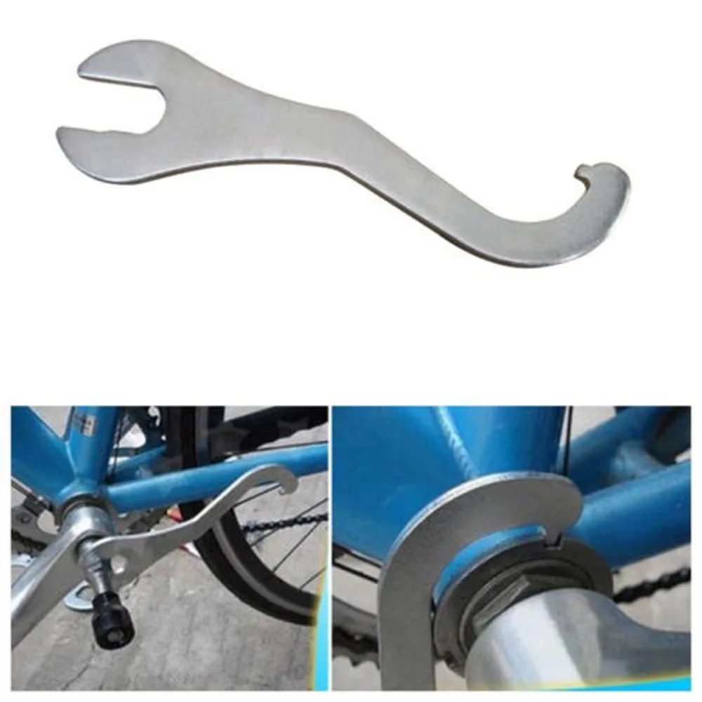 

Bicycle Bike Lock Ring Remover Bottom Bracket Pedal Spanner Wrench Repair Tool Herramientas de reparacin de bicicletas