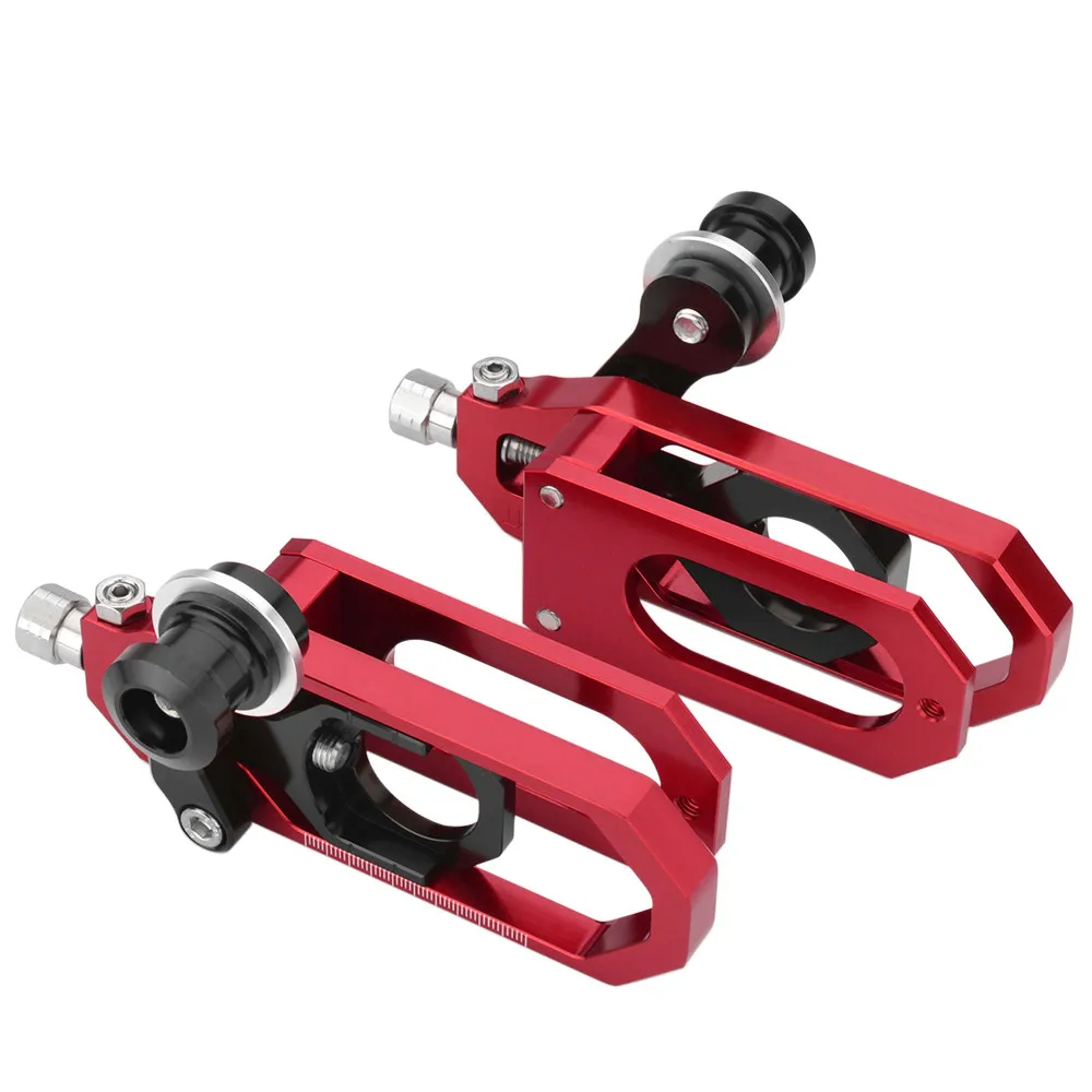 

New Motorcycle CNC Aluminum Chain Adjusters with Spool Tensioners Catena For Yamaha YZF R6 2008-2015 2009 2010 2011 2012 2013