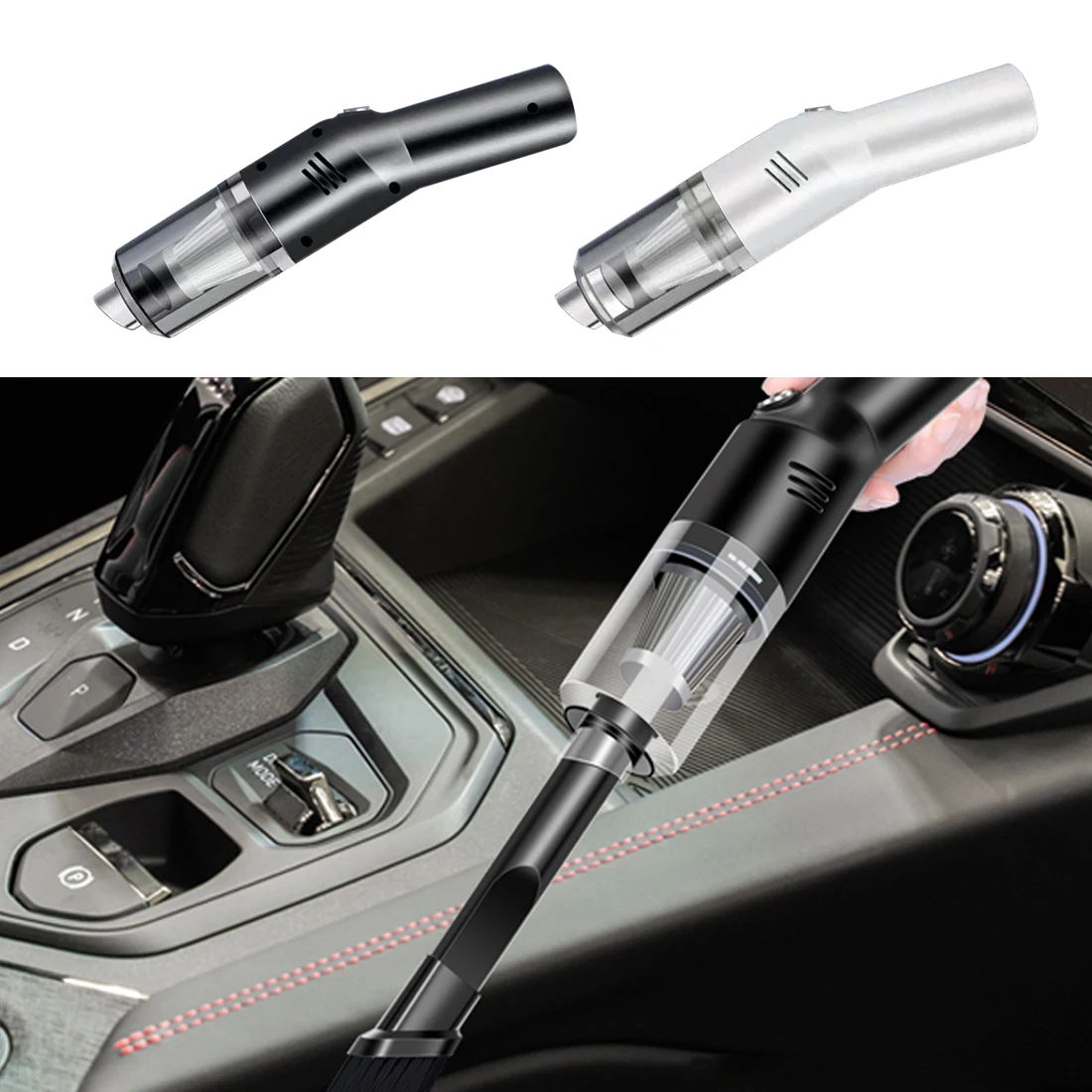 

12000pa Super Suction Car Vacuum Cleaner Wireless Handheld Vacuum Cleaner Rechargeable for Home Car Portable Strong Suction