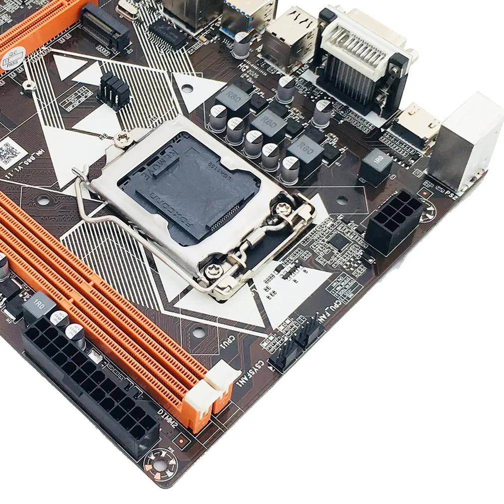 

B85 LGA1150, Intel Core I7/i5/i3/Pentium/Celeron, USB 3,0, VGA, DVI, HDMI