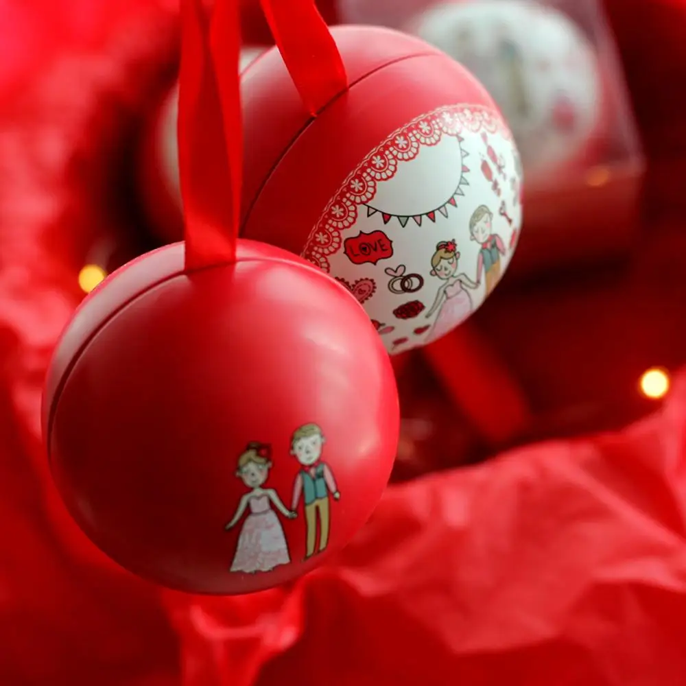 1 шт. синий морской эльфийский шар европейская Романтическая Свадебная конфета