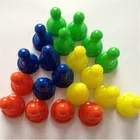 50 шт.лот, пластиковые шахматные пешки, карточные игры, настольные игры, шахматы, аксессуары, детские игрушки, 2,3*1,4 см