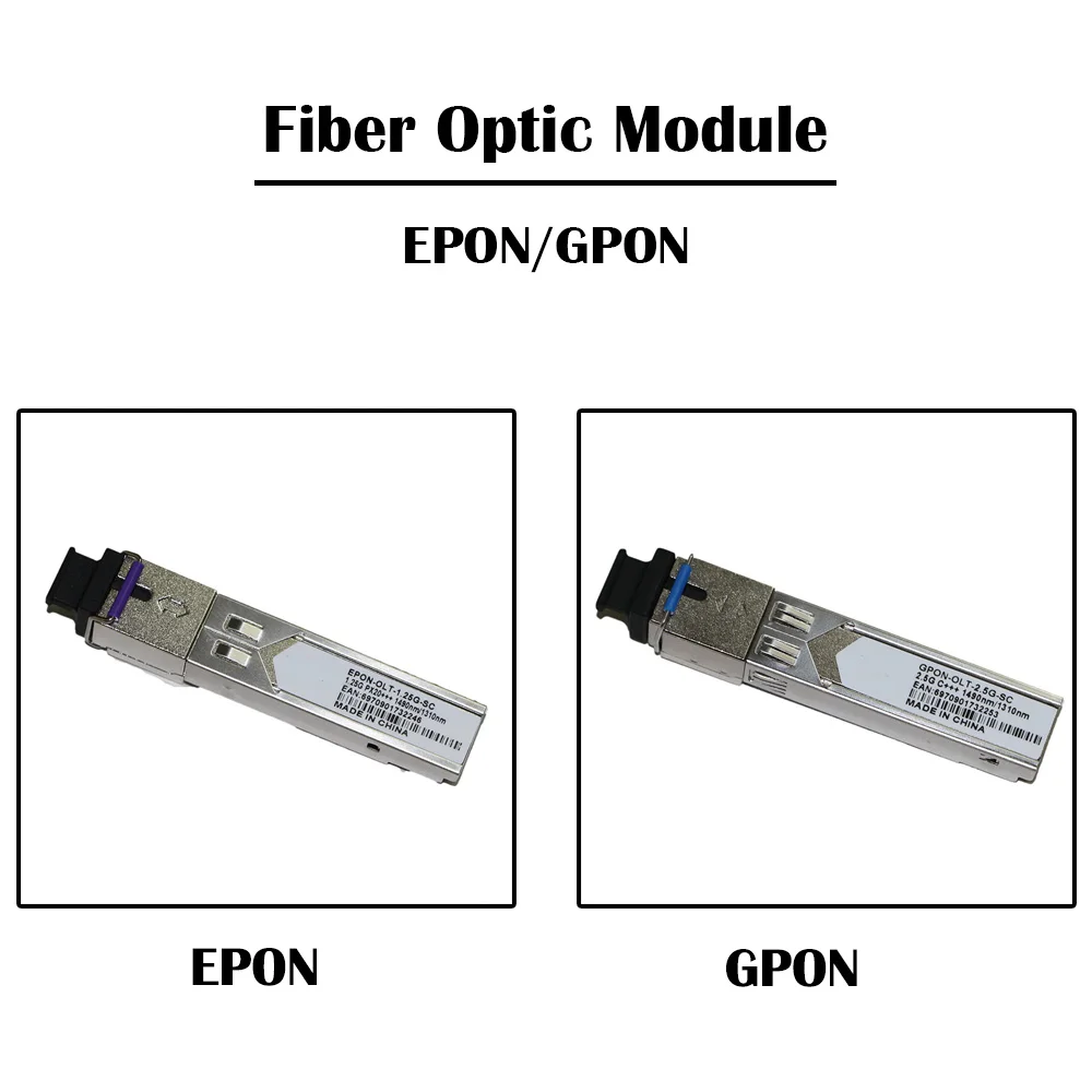 5 шт. модуль GPON/EPON OLT оборудование SC Simplex 2 5G C +++ Gpon/PX20 1 25G Epon TX1490/1310 FTTH SM один режим |