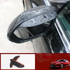 Водонепроницаемое зеркало заднего вида для Mercedes Benz GLA 2020, 2021, 2 шт.компл., защита от дождя, бровей, аксессуары для стайлинга кузова автомобиля