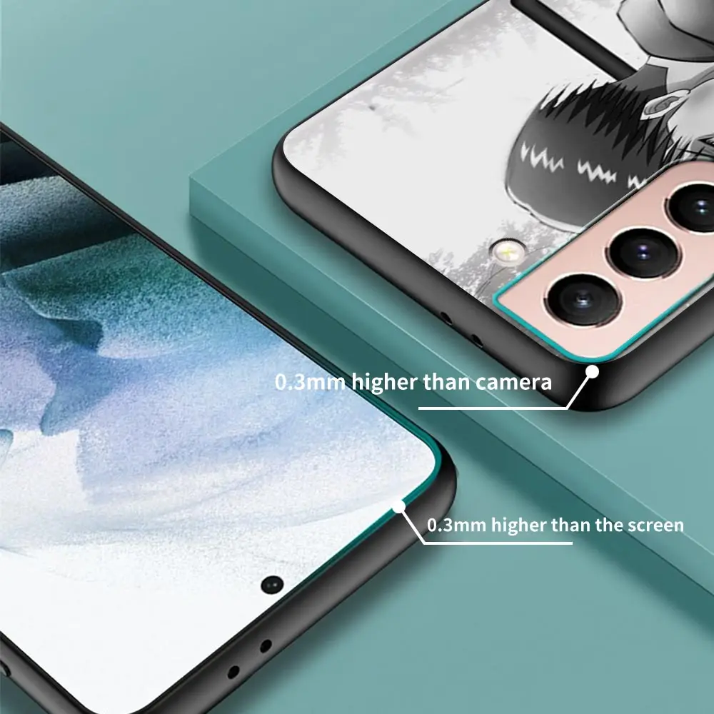 

Attack on Titan Smartphone Cover For Samsung Galaxy S21 ultra S20 FE S10 Plus S9 S10e S10lite Shell Soft Fundas