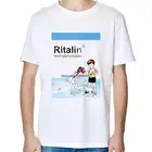 Футболка мужская оверсайз в стиле унисекс, с риталином