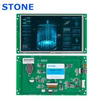7 human machine interface intelligent lcd touch display with pcb controller board whole display system