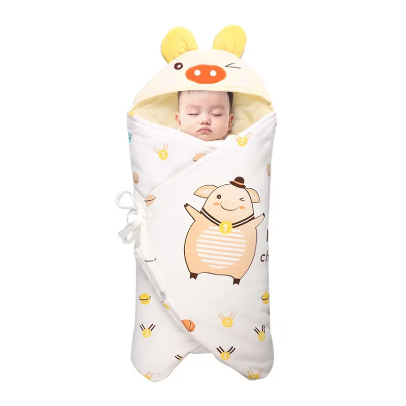 

New Baby Sleeping Bag Thick Kick-proof Cotton Newborn Baby Sleeping Bag In Autumn Winter