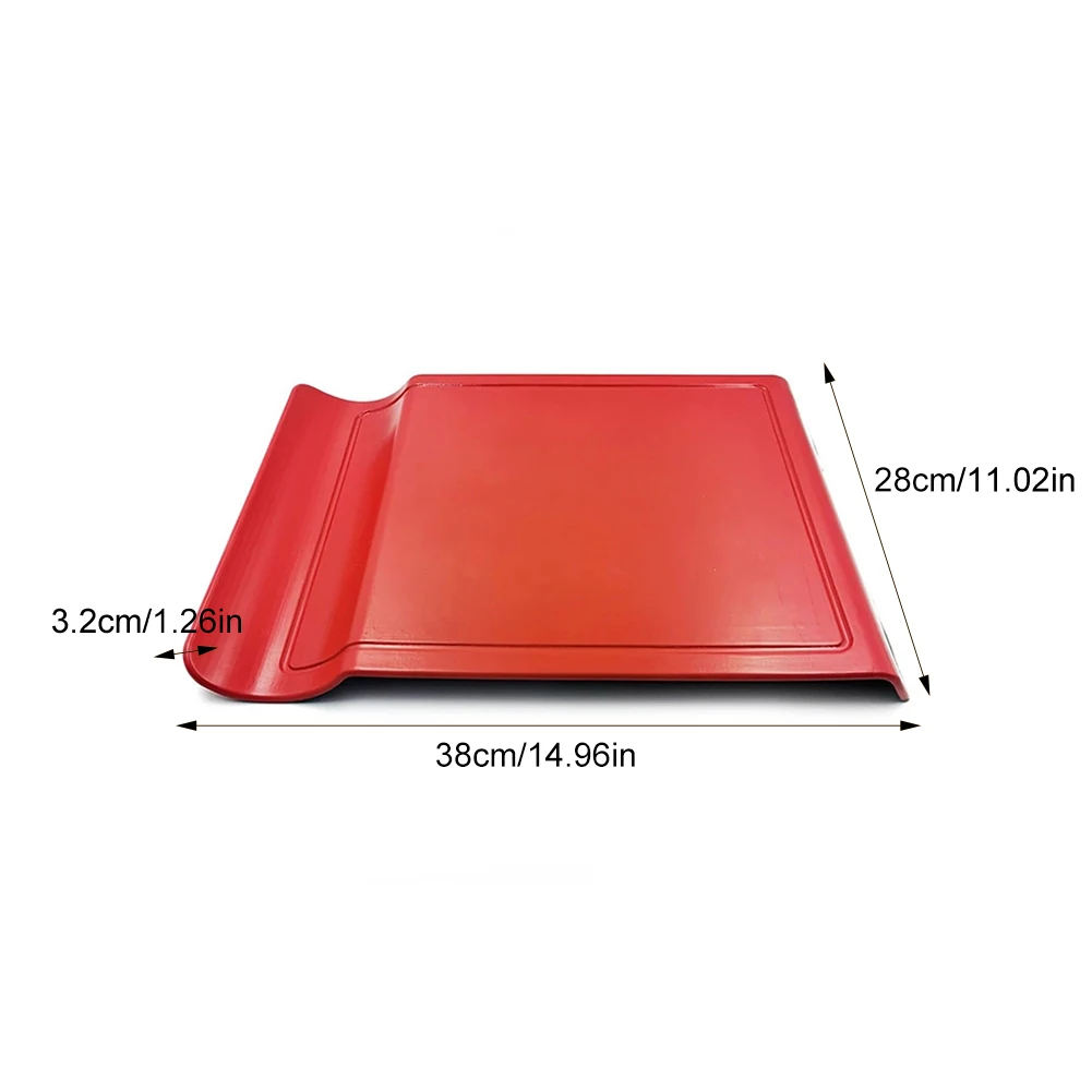 Разделочная доска U образной формы Экологичная прочная практичная Нескользящая